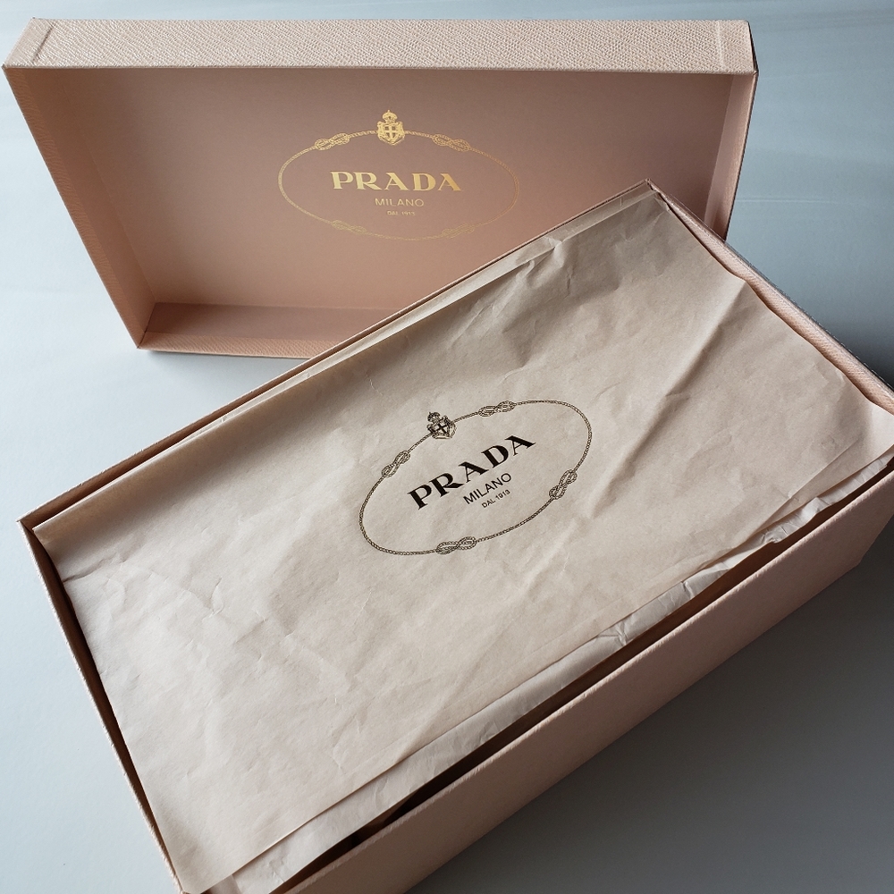 Prada sz36 flats (Anthracite+Chrome) - Picture 10 of 11